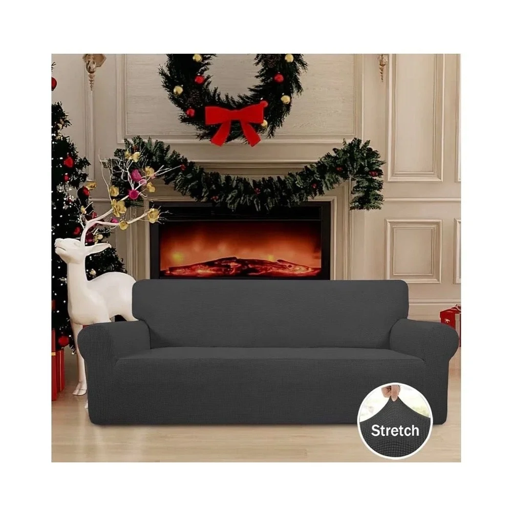 Easy-Going Stretch Sofa Slipcover 1-Piece Jacquard Furniture Protector